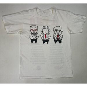 Il Volo 2012 Tour Graphic T-shirt Women Small White Short Sleeve Music